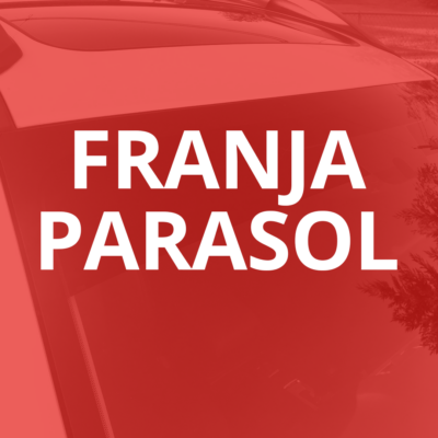 Faixa parasol para o pára-brisas de todo terreno e van