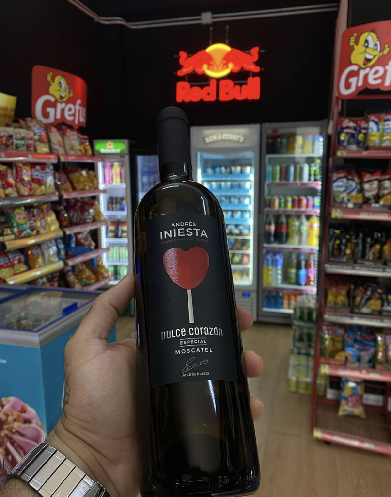 Wein süßes rotes Herz