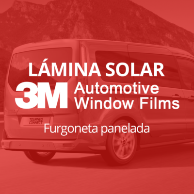 Lámina solar 3M Automotive para furgoneta panelada