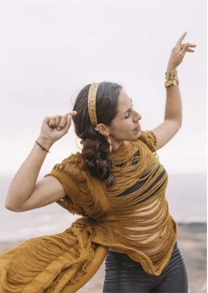 KAFTÁN GERIA Ocre Mostaza