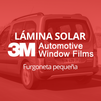 Lámina solar 3M para furgoneta pequeña