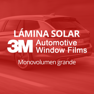 Lámina solar 3M para monovolumen grande y rancheras