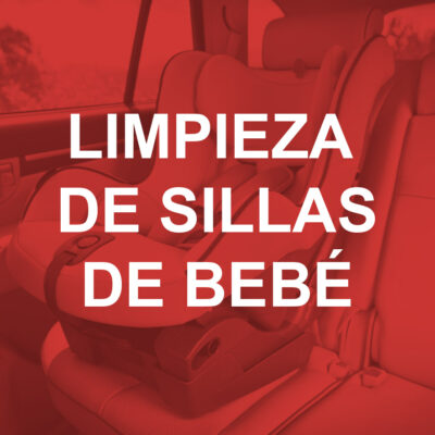 Limpieza de sillas de bebés