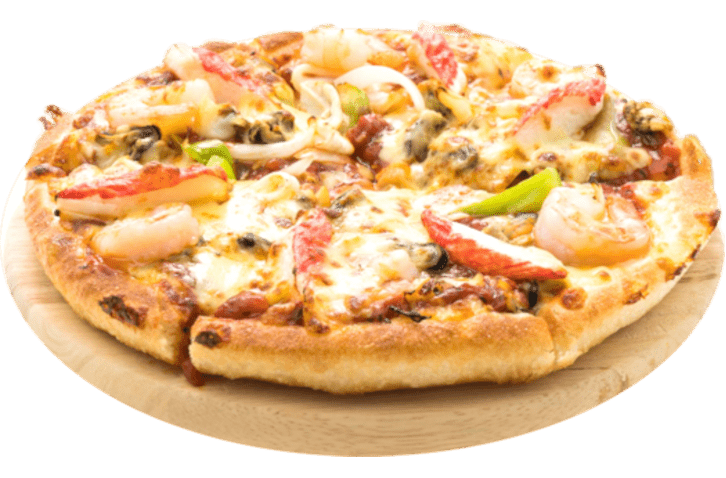 Remplissage savoureux de pizza "frites ou au four"