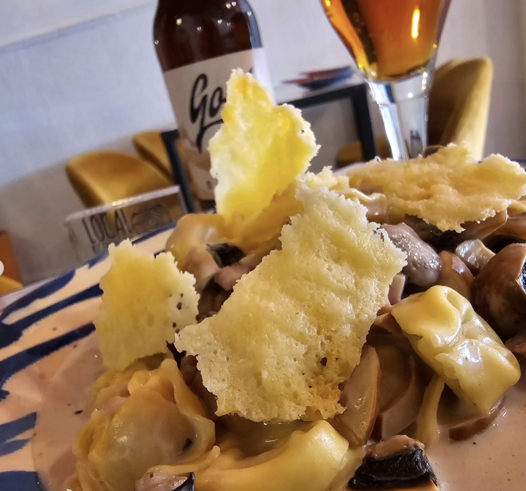 Tortellini de ternera (capelleti) a la Caruso
