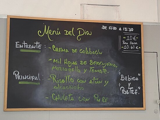 Menu dnia